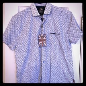 Men’s English Laundry short sleeve shirt NWT